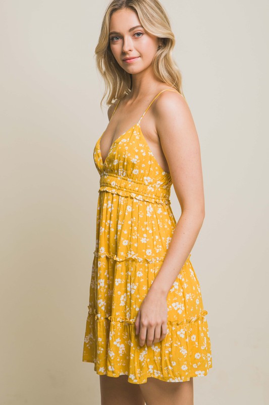 THE FIONA DRESS IN YELLOW