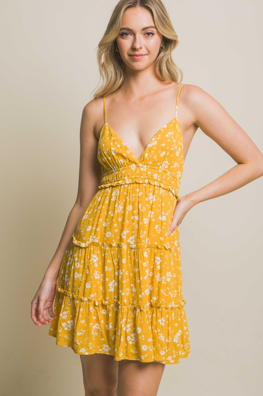 THE FIONA DRESS IN YELLOW