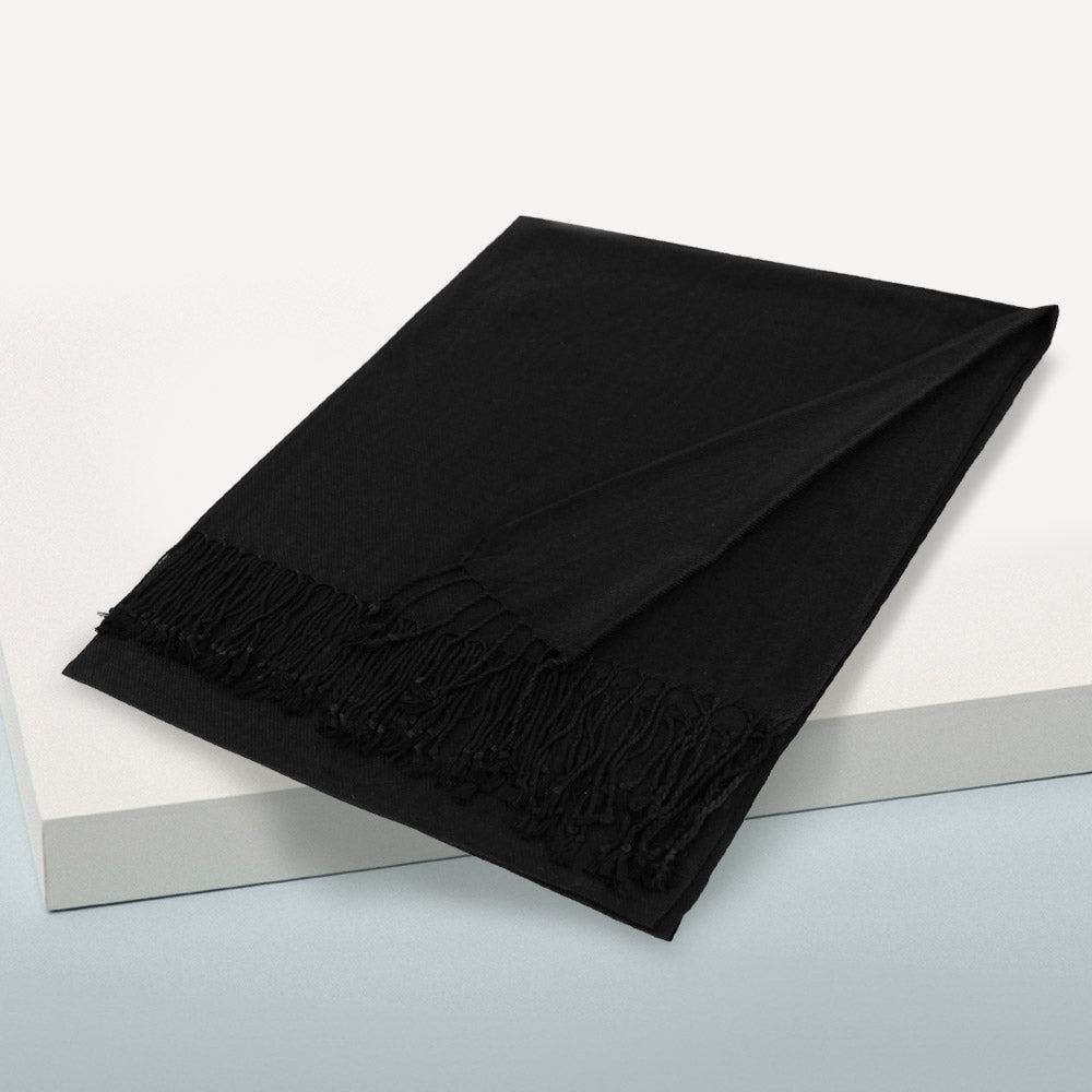 BLACK PASHMINA