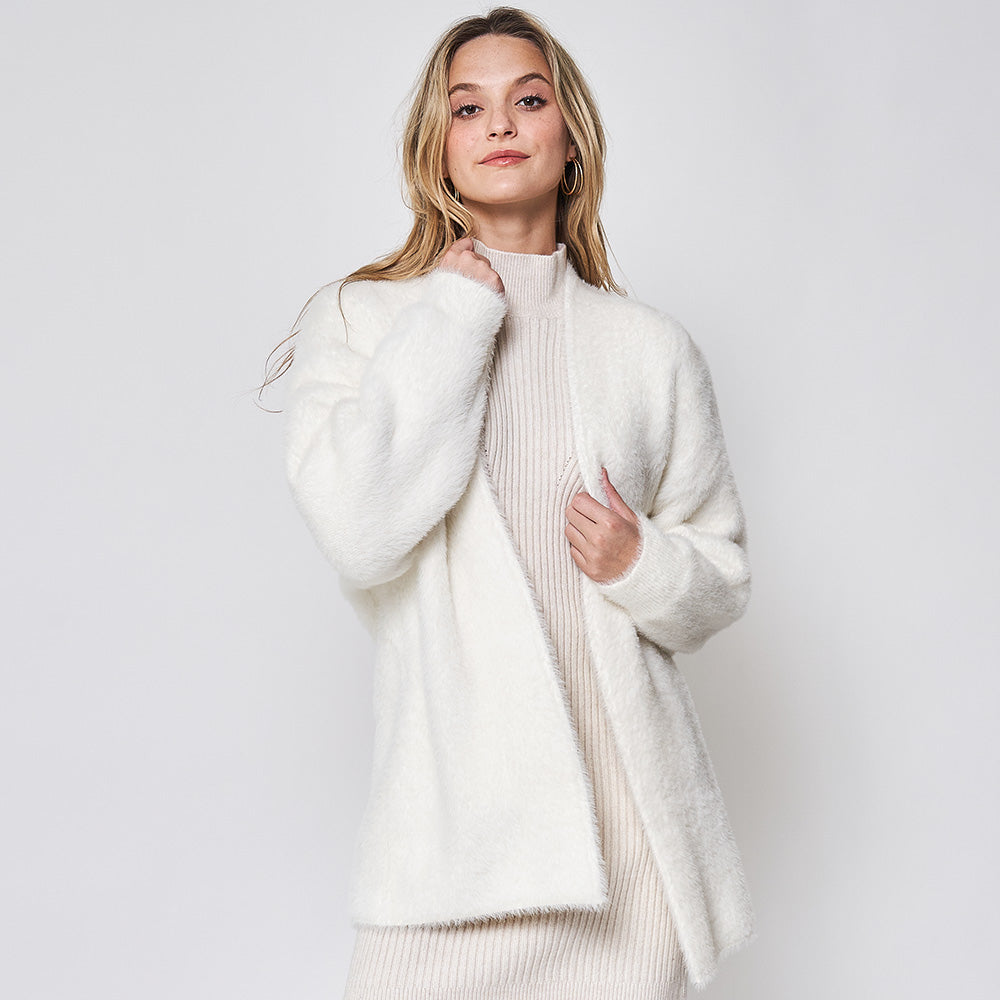 IVORY COMFORT CARDIGAN
