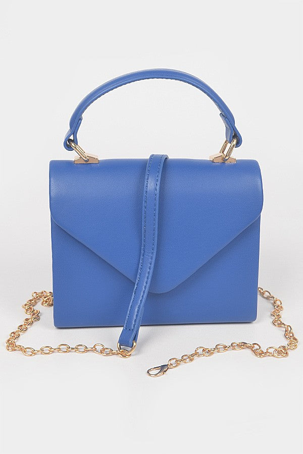 THE TRISH BAG IN COBALT