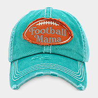 FOOTBALL MAMA IN TEAL