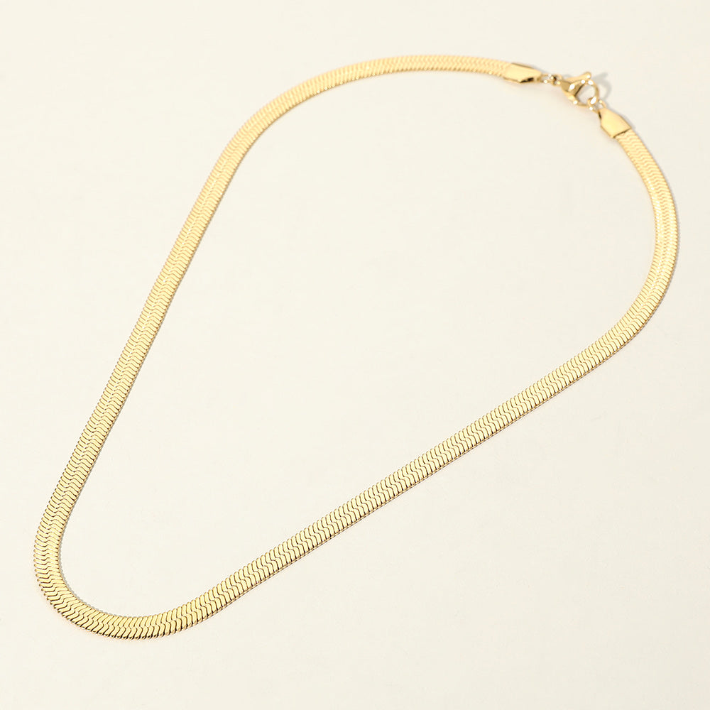 HERRINGBONE IN GOLD