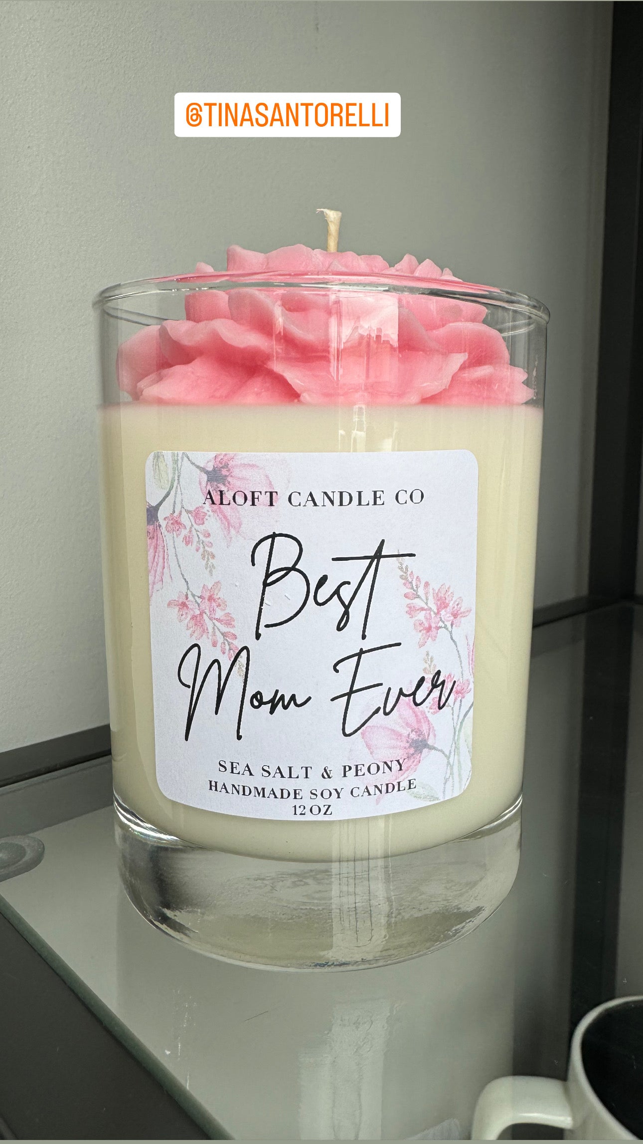 BEST MOM EVER CANDLE
