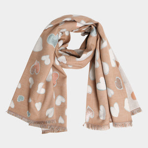 THE LOVE SCARF IN NUDE