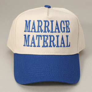 MARRIAGE MATERIAL