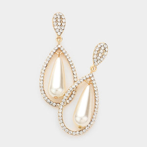 PEARL AND GOLD DROPS