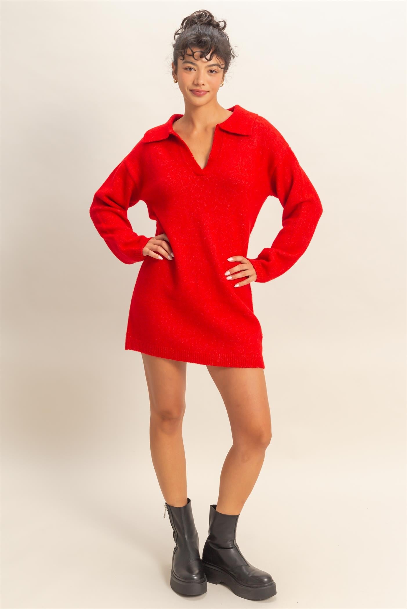 THE WINONA SWEATER DRESS