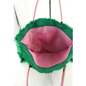 THE SUMMER BAG IN GREEN