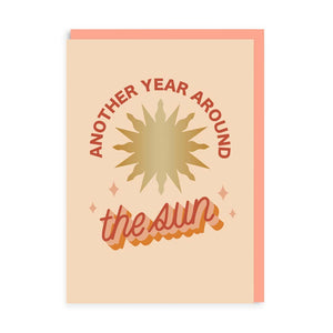 AROUND THE SUN CARD
