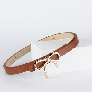 COGNAC BOW BELT