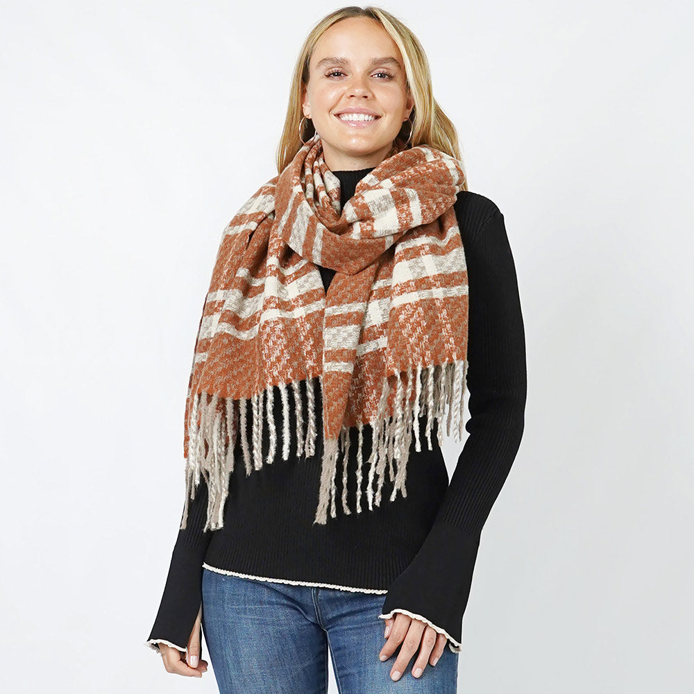 THE SHIOBAN SCARF IN NUTMEG
