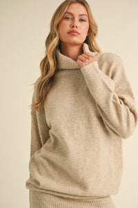 THE CORI TURTLENECK DRESS