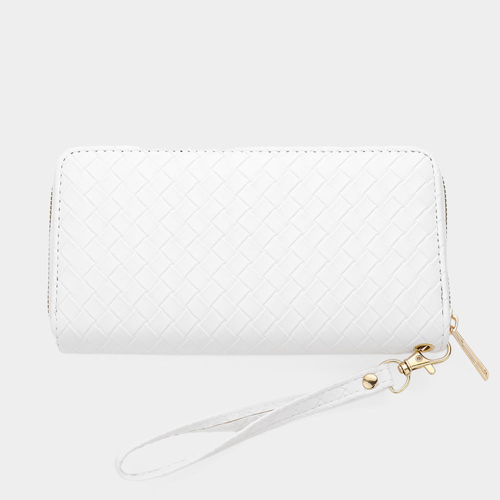 THE SHANDRA WALLET IN WHITE