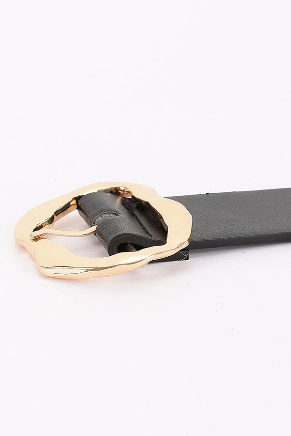 BLACK AND GOLD BELT
