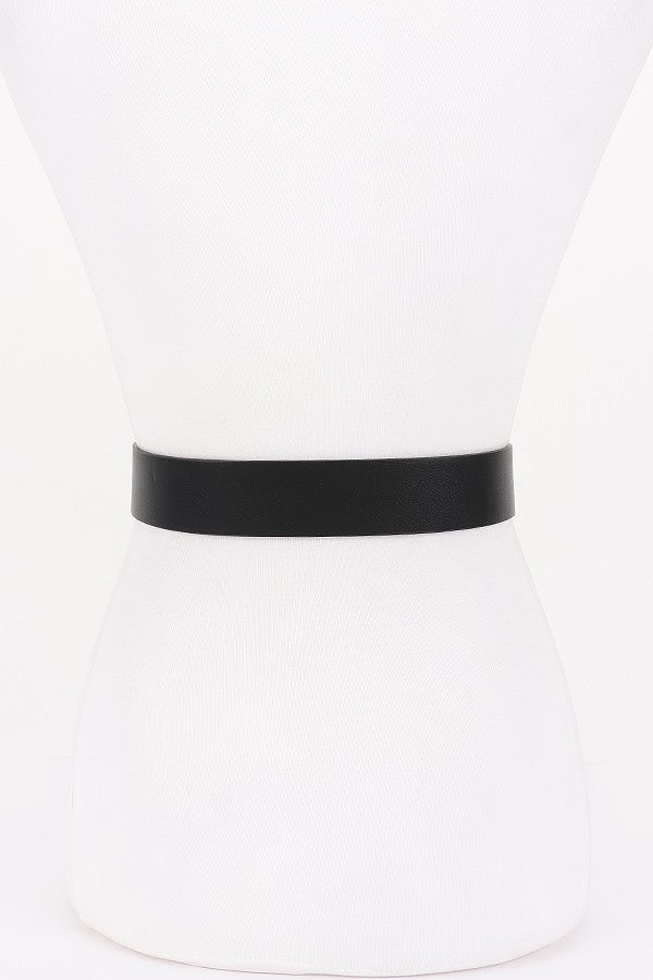 BLACK AND GOLD BELT