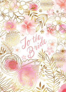 TO THE BRIDE CARD