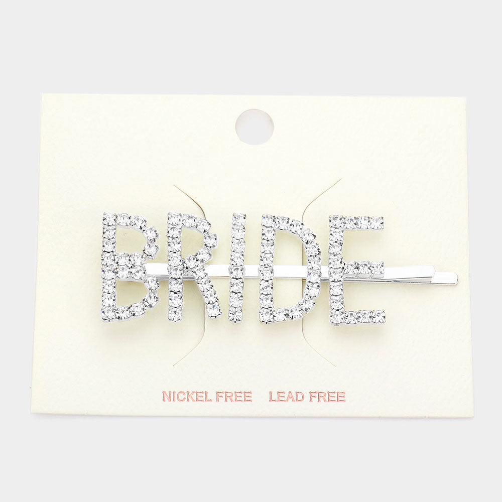 BRIDE BLING IN SILVER