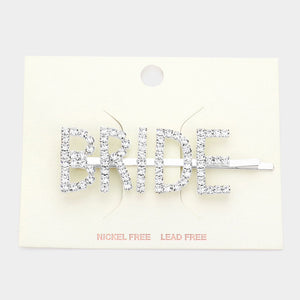 BRIDE BLING IN SILVER