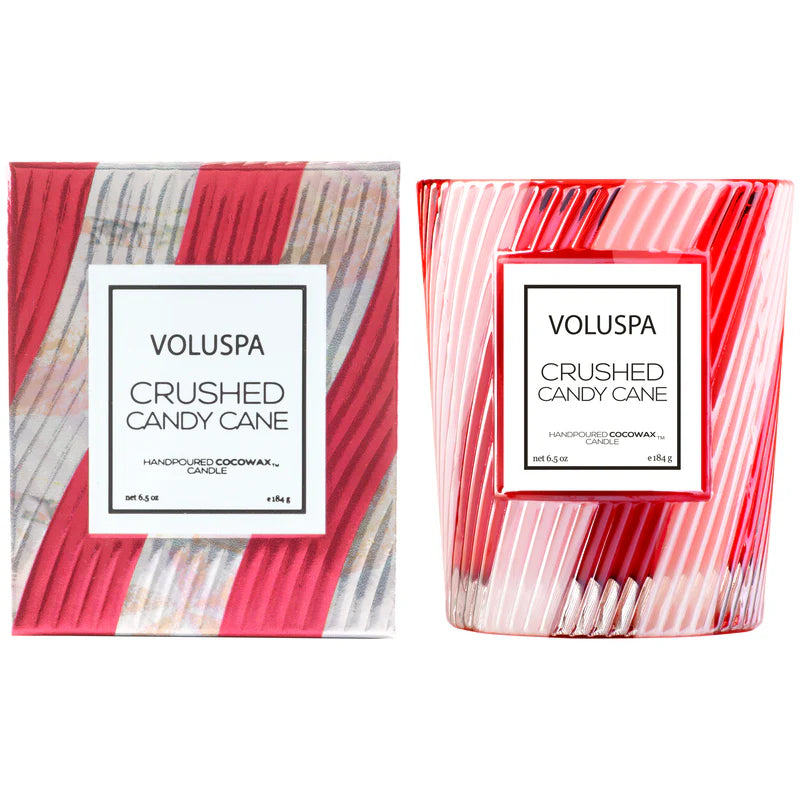 CRUSHED CANDY CANE CANDLE