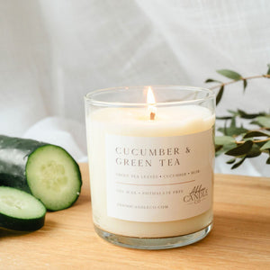 CUCUMBER AND GREEN TEA CANDLE