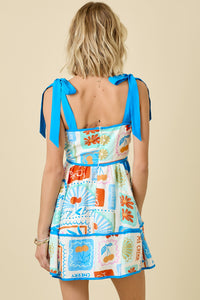 PARADISE PRINT DRESS