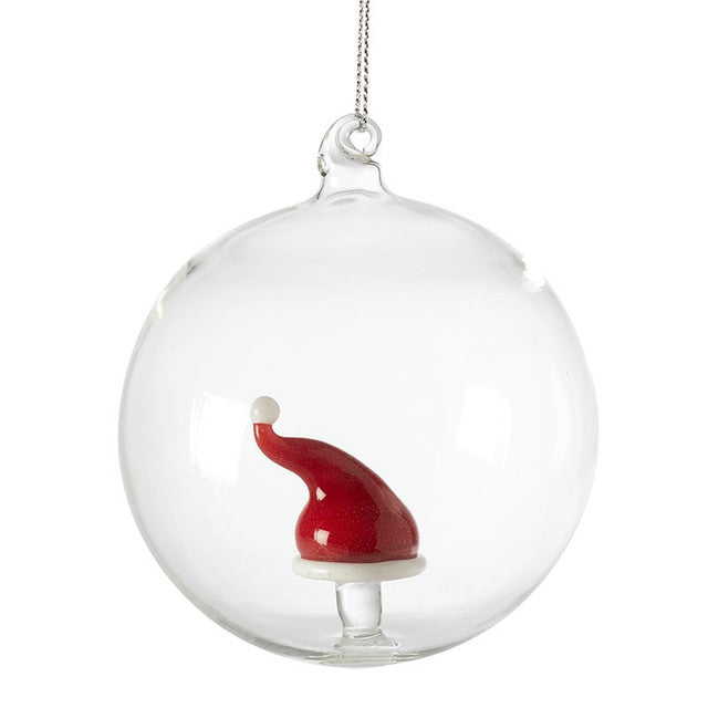 SANTA HAT ORNAMENT