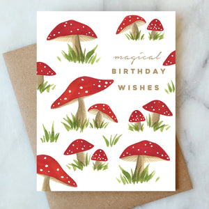 MAGICAL MUSHROOMS BIRTHDAY