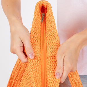 SHANNON TOTE IN ORANGE