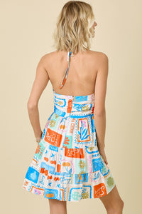 PARADISE PRINT DRESS