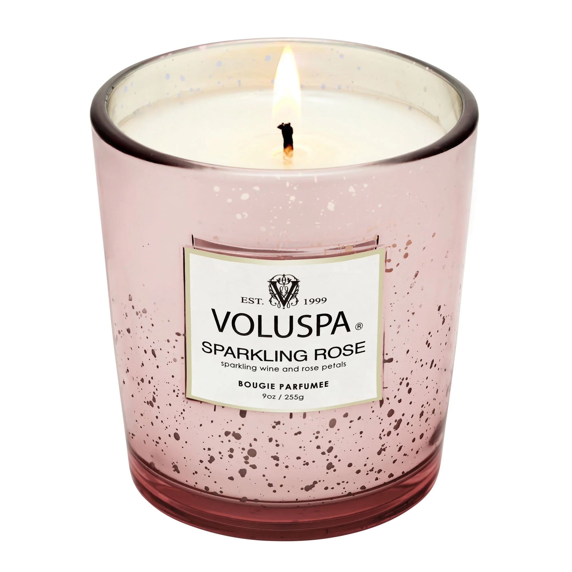 SPARKLING ROSE CANDLE