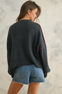 USA KNIT IN NAVY