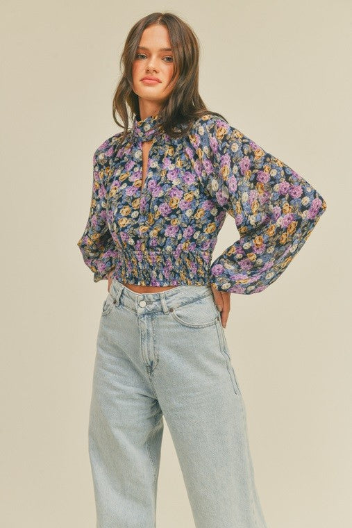 BRING ME LILACS BLOUSE
