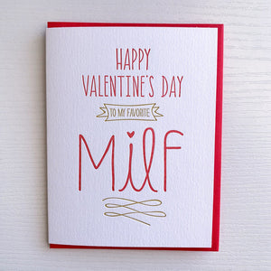 MILF Valentine's Card