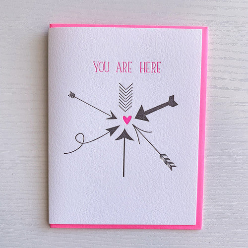 You Are Here Card